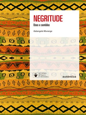 cover image of Negritude--Nova Edição